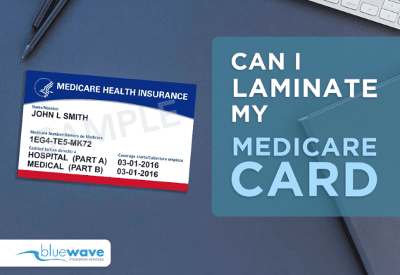 can i laminate my medicare card?